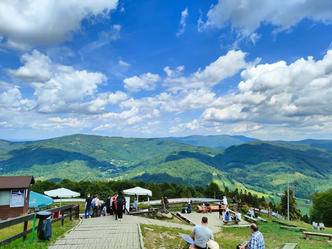 Letni tor saneczkowy Czantoria